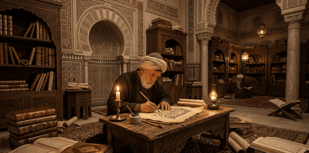 A historical Islamic Calligraphy
