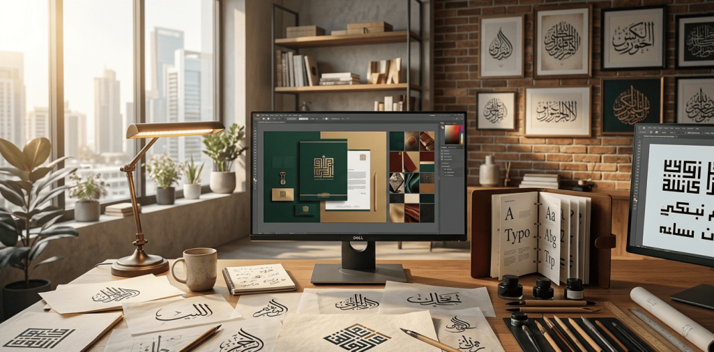 Luxury Arabic Branding Concept
