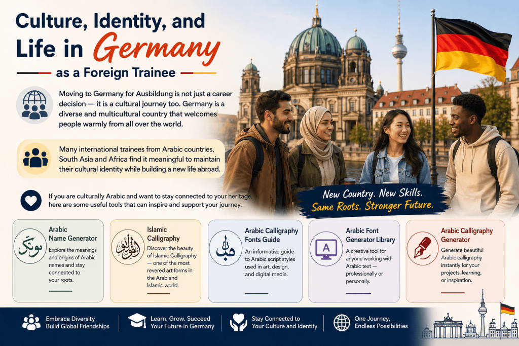 ausbildung in germany for calligraphy students
